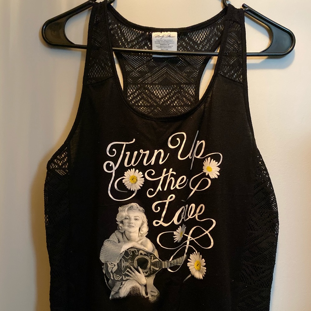 Marilyn Monroe mesh tank